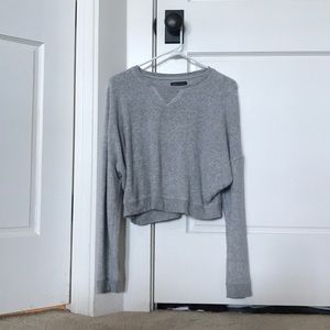 Kendall & Kylie cropped sweater